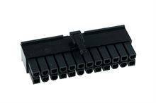 ATX 24-pin Kontakt - Hane - Svart