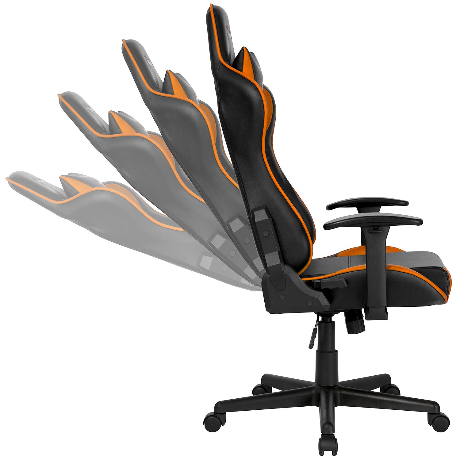 Paracon BRAWLER Gamer Stol Orange CoolerKit.se Paracon BRAWLER Gamer Stol Röd CoolerKit.se