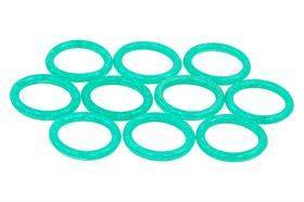 Phobya O-Ring - 11x2mm (G¼) - UV Grön - 10 st.